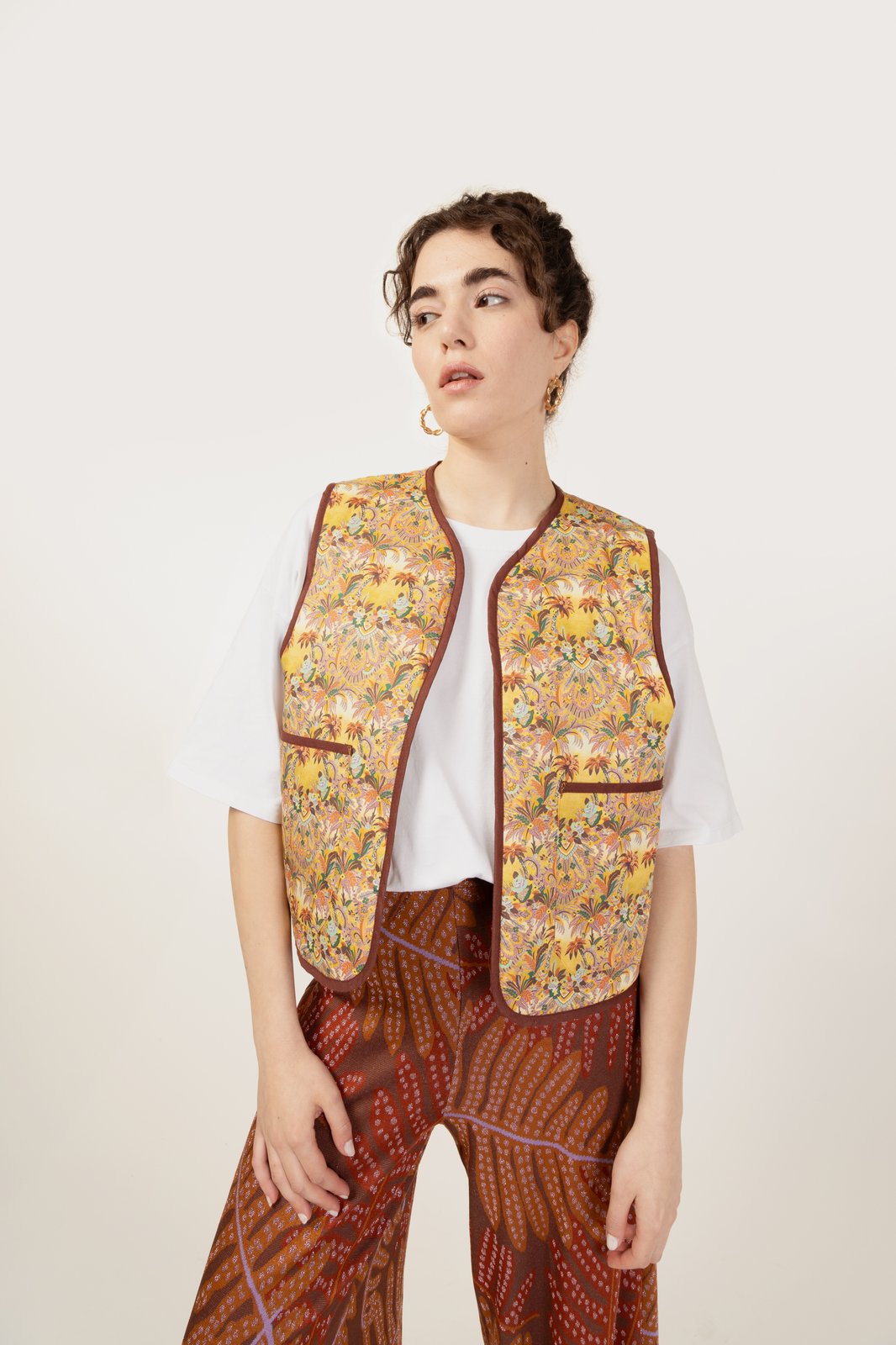 GILET CANDY WAVE MELA + PARADISE GIALLO €199 - 50%