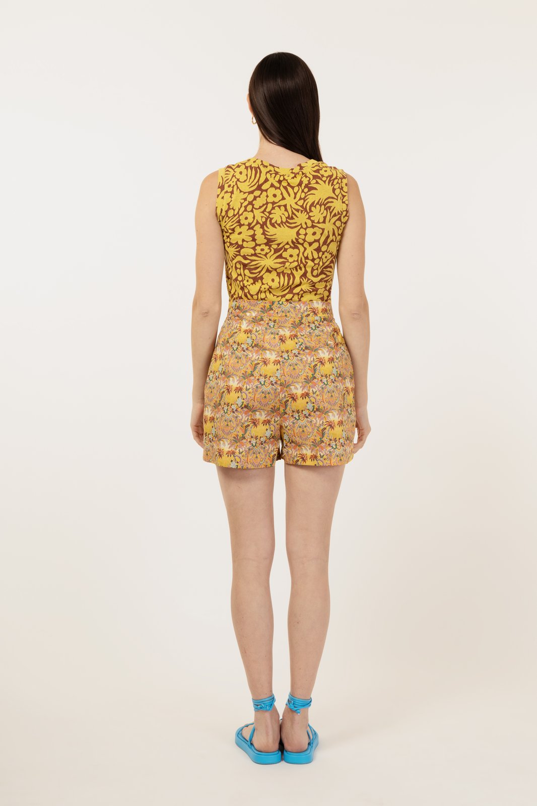 SHORTS PROVIDENCE PARADISE GIALLO