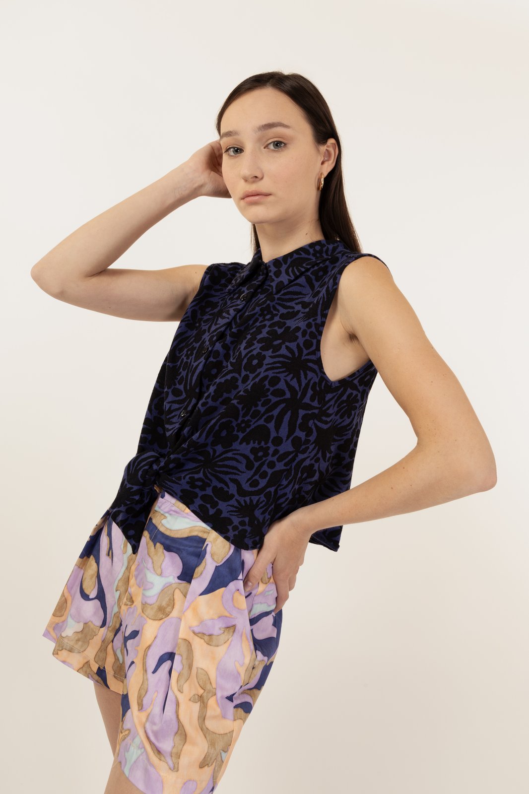 SHORTS PROVIDENCE FLORENTINE SALMONE €167 - 50%