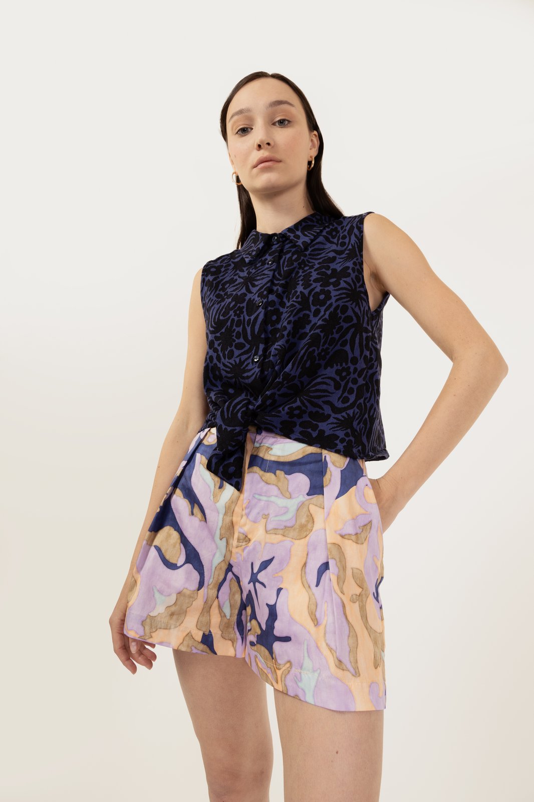SHORTS PROVIDENCE FLORENTINE SALMONE €167 - 50%