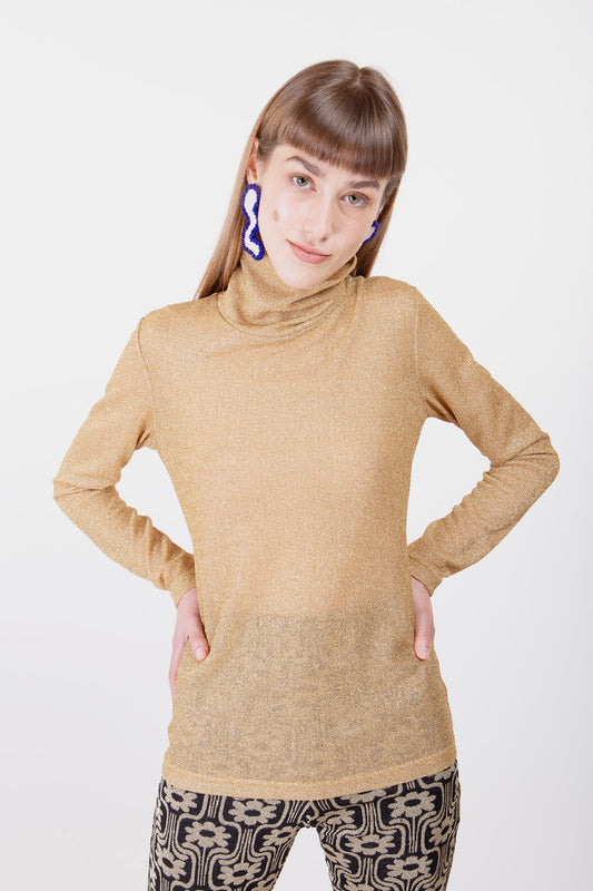 LUPETTO LUREX ORO €105 - 50%