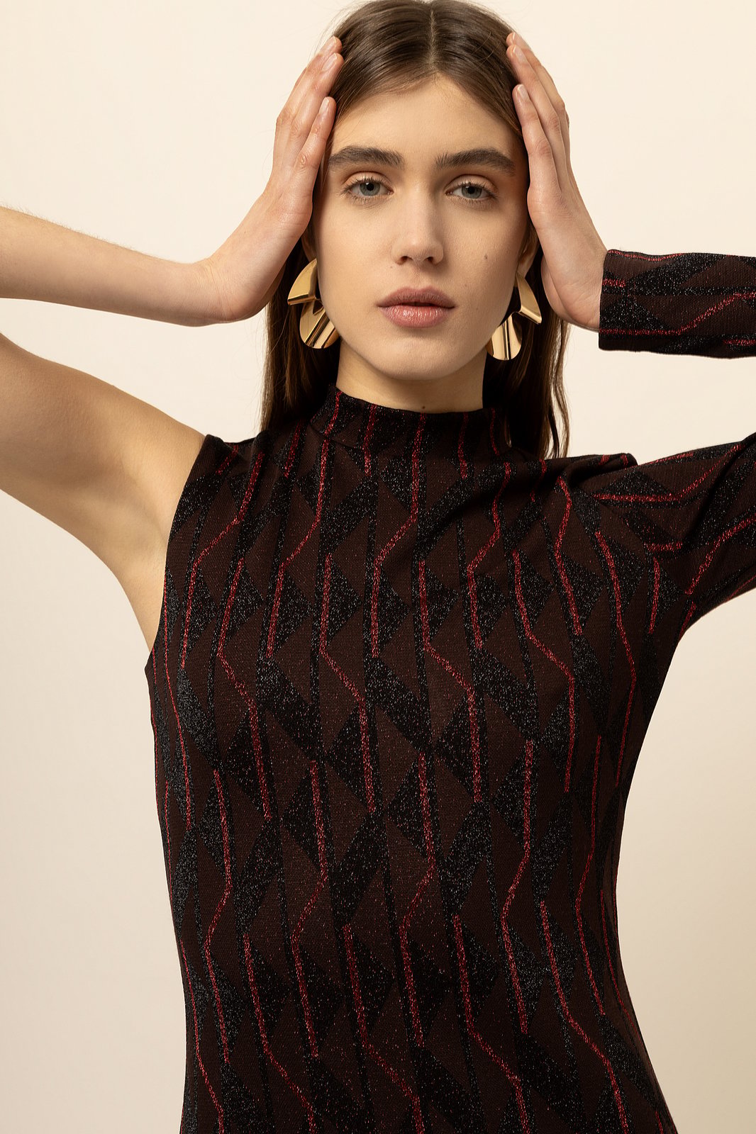 ABITO AMPARO ARROW MARRONE €199 -50%