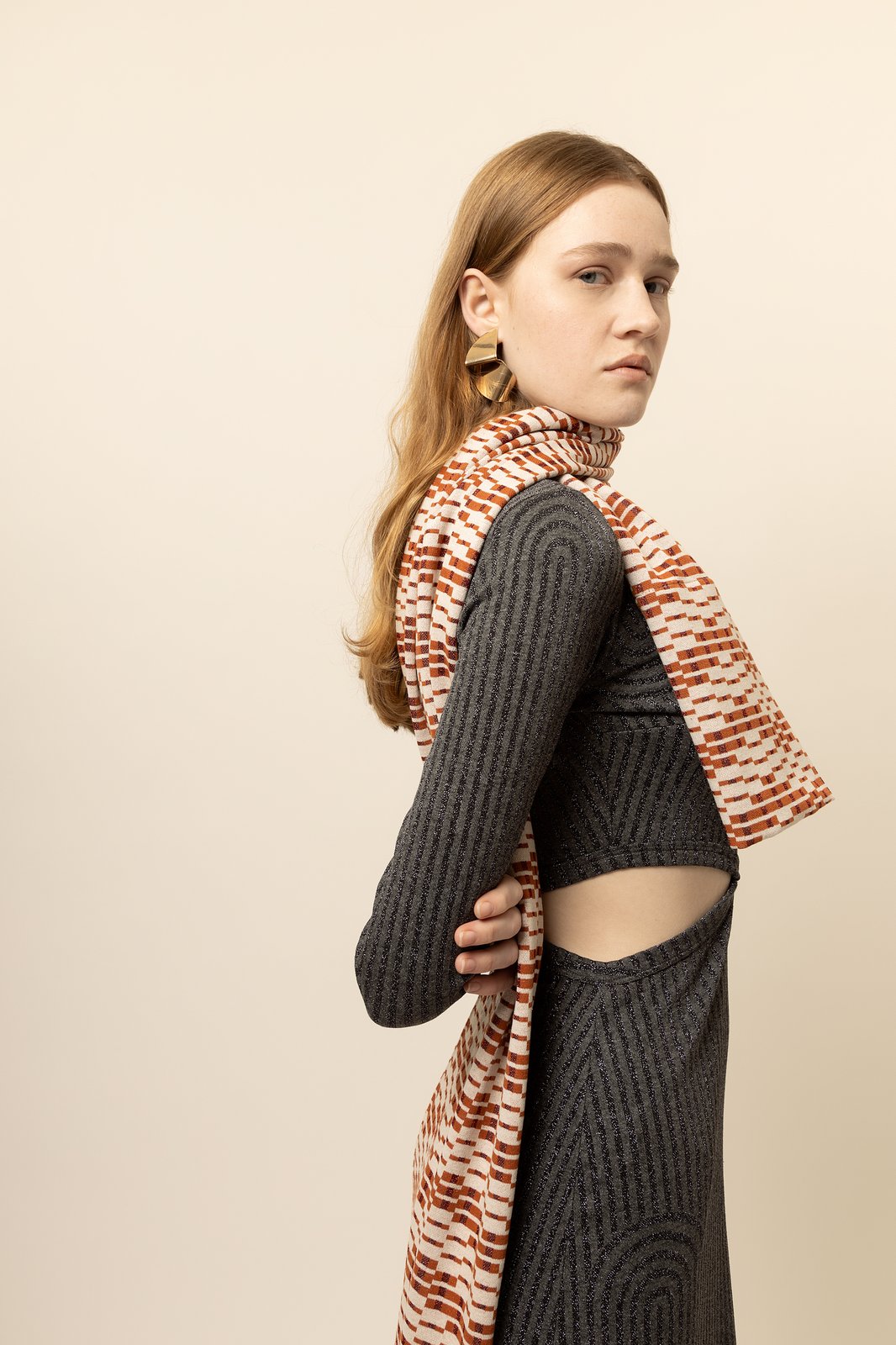 SCIARPA FANNY WEST FIENO €105 -50%