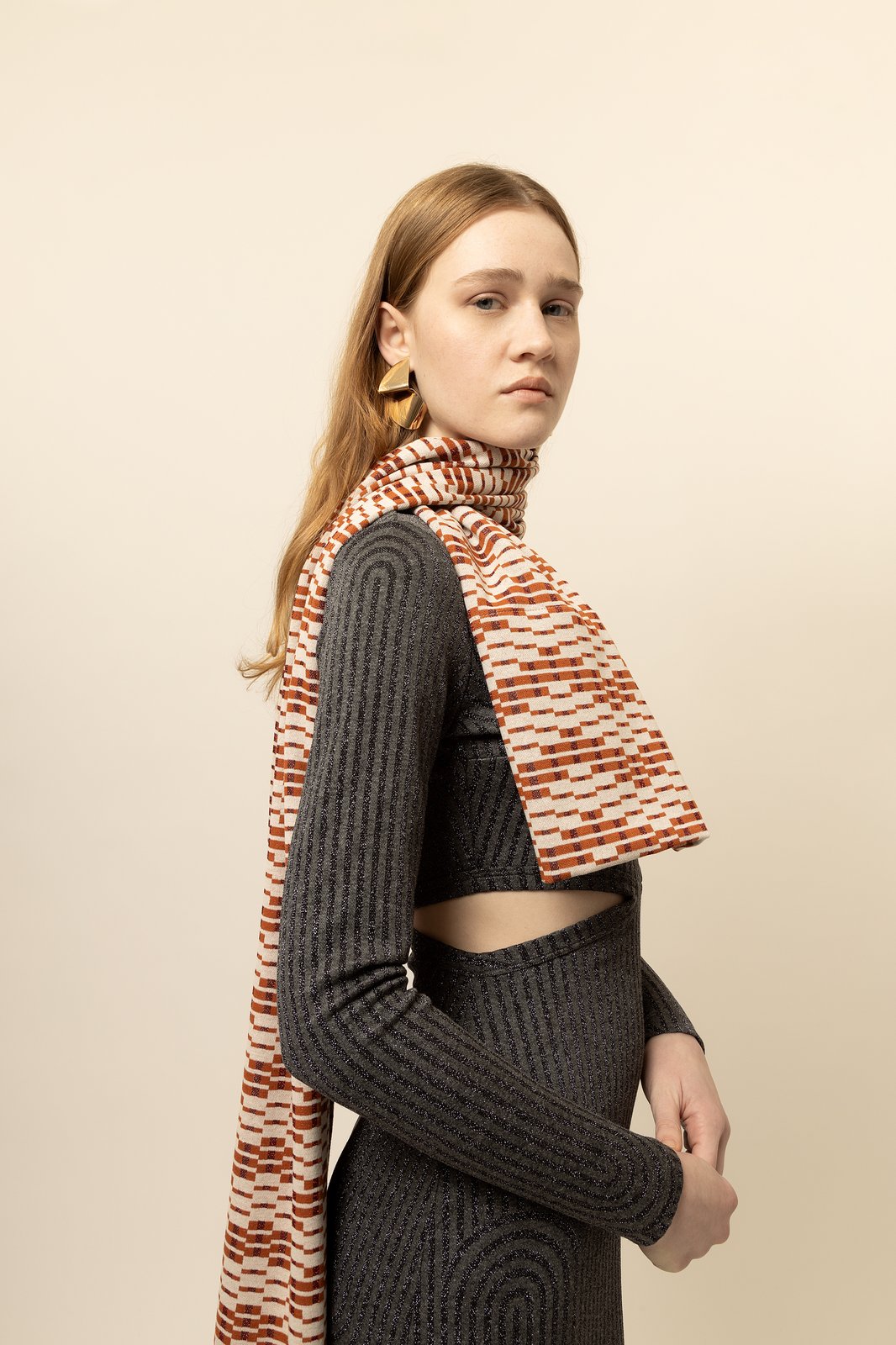 SCIARPA FANNY WEST FIENO €105 -50%