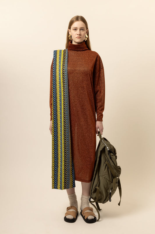 ABITO AVIGNON LUREX RAME €151 -50%