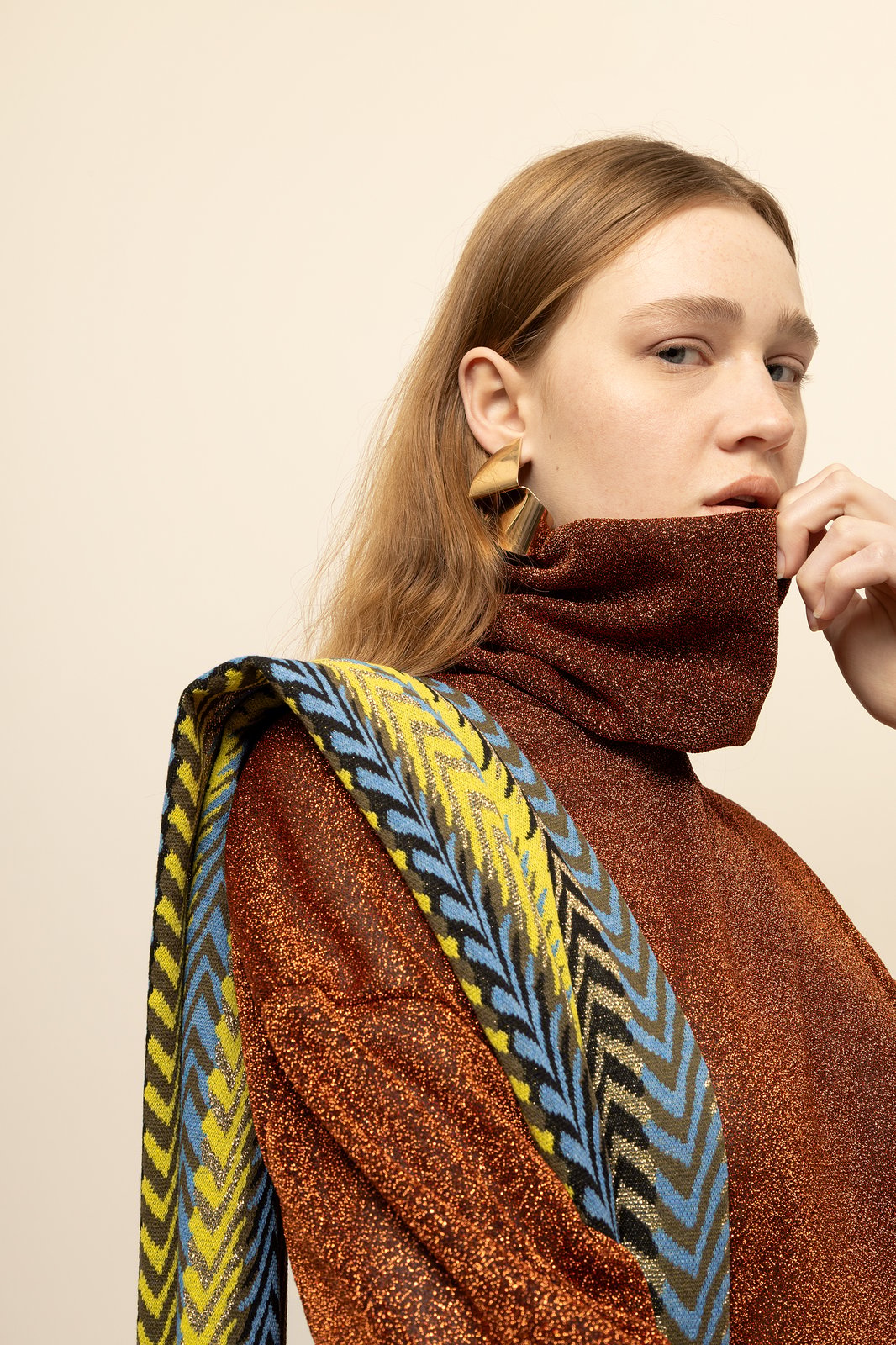 ABITO AVIGNON LUREX RAME €151 -50%