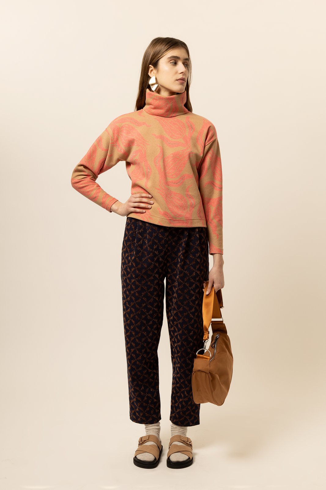 PANTALONE PANDORA SQUARE BLU €167 - 50%