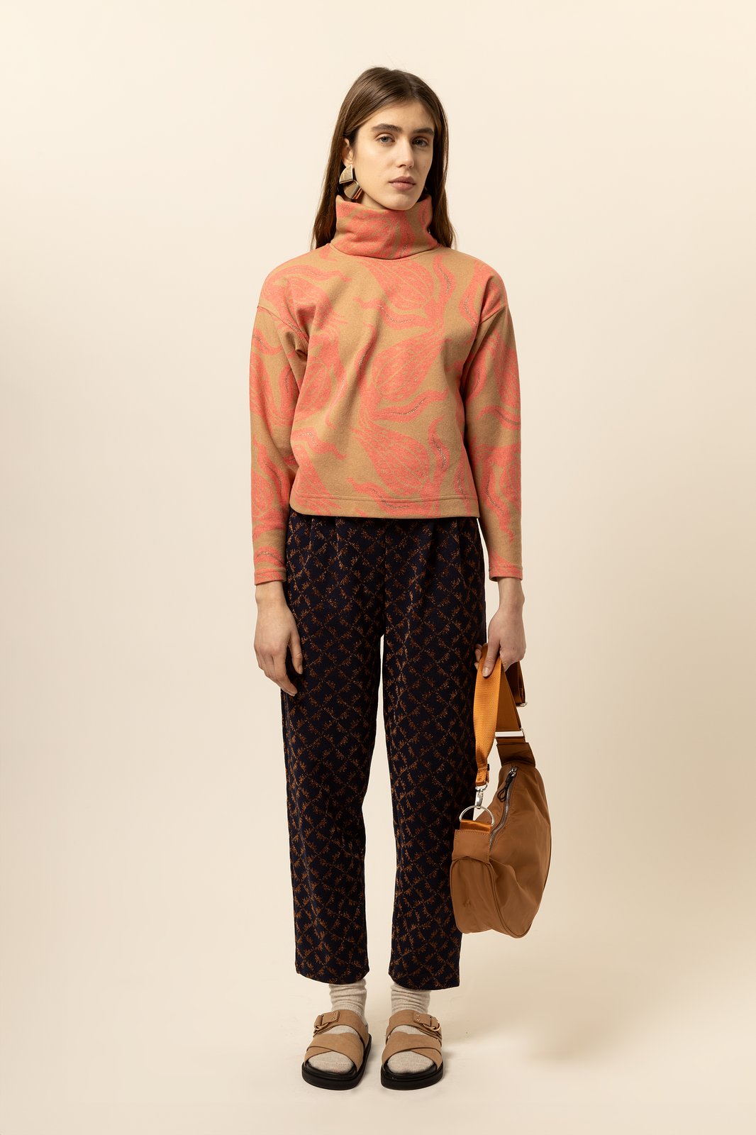 PANTALONE PANDORA SQUARE BLU €167 - 50%