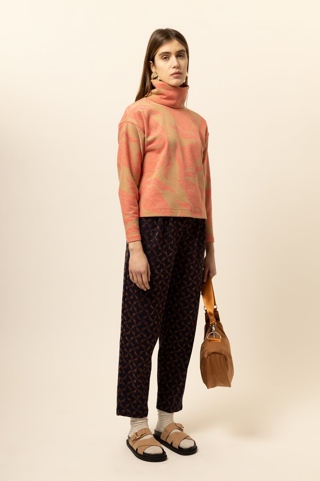 PANTALONE PANDORA SQUARE BLU €167 - 50%
