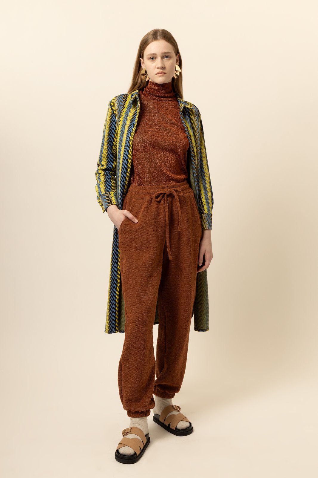 PANTALONE PARIGI ORIANA COCCIO €186 -50%