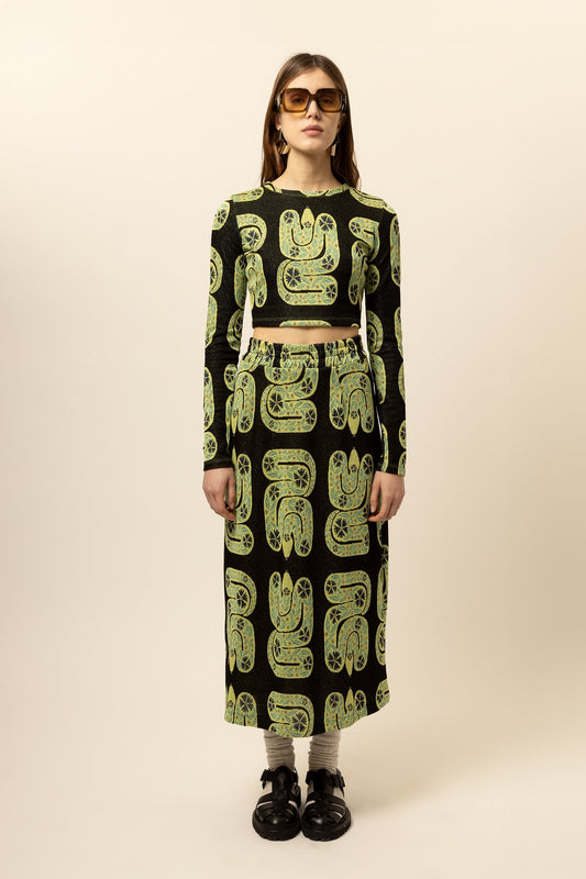 GONNA GUIA SNAKE NERO €159 -50%