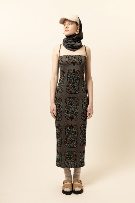 ABITO AMAZZONI SNAKE GRIGIO €159 -50%