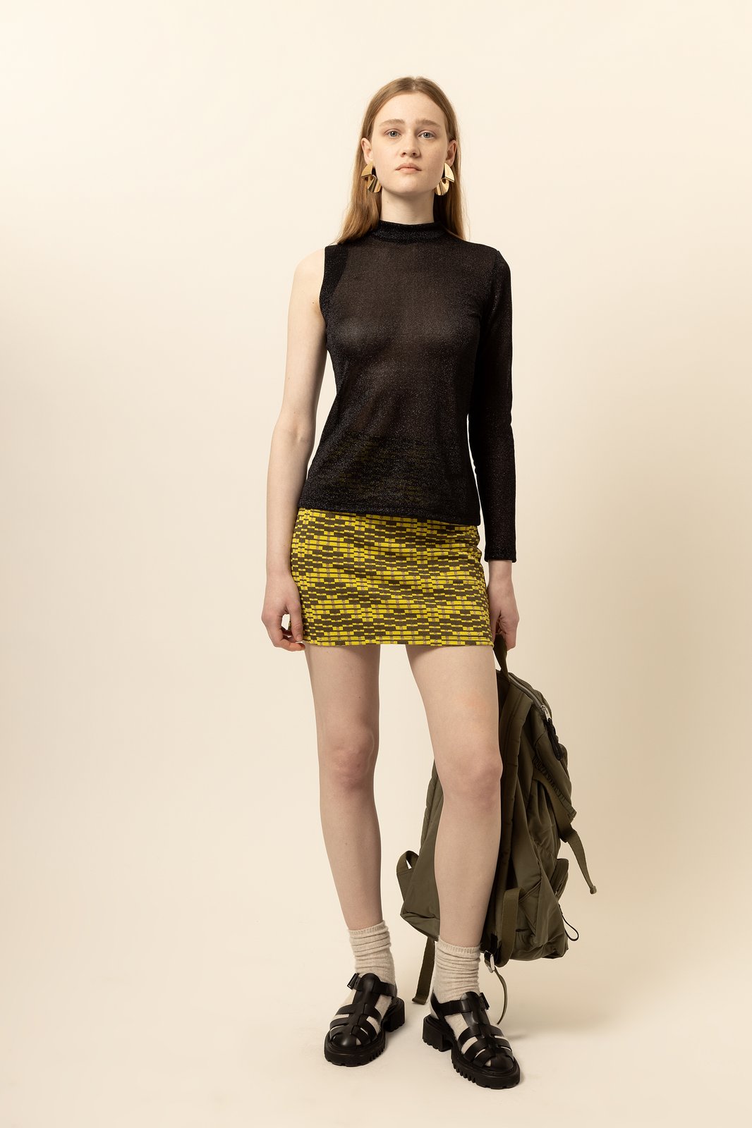 MAGLIA MINERVA LURE NERO €132 - 50%